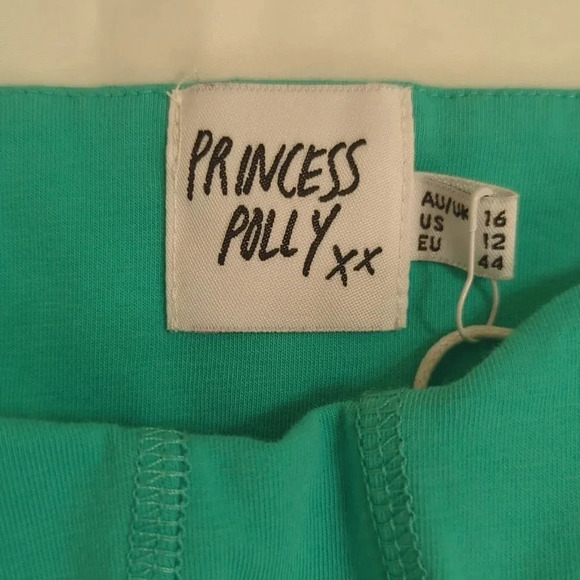 NWT Princess Polly Ashanti Top, Color Teal Size 12 - Picture 13 of 15